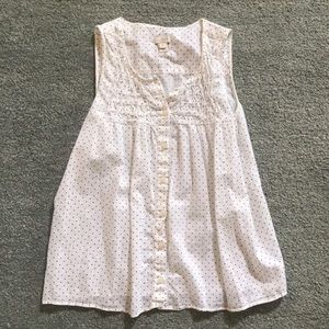 Cotton blouse by JCrew Factory